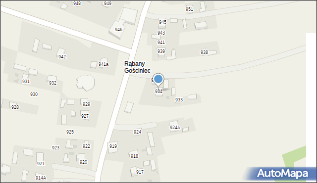 Rakszawa, Rakszawa, 934, mapa Rakszawa