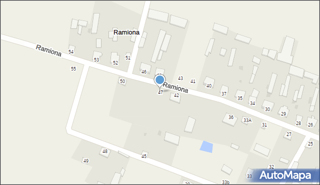 Ramiona, Ramiona, 47, mapa Ramiona
