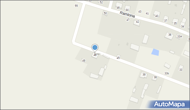 Ramiona, Ramiona, 48, mapa Ramiona