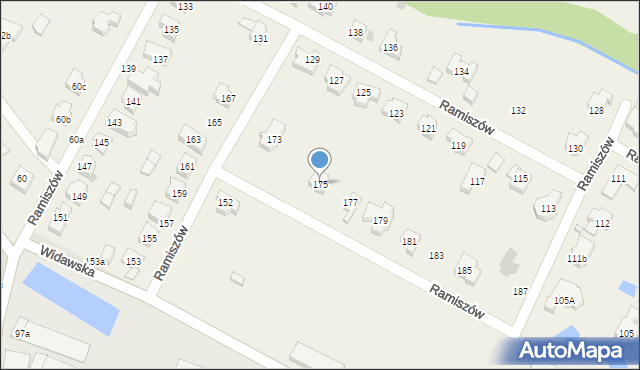 Ramiszów, Ramiszów, 175, mapa Ramiszów