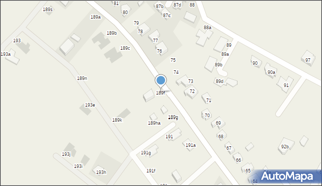 Ramiszów, Ramiszów, 189f, mapa Ramiszów