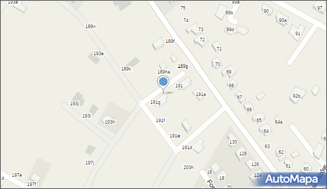 Ramiszów, Ramiszów, 191ga, mapa Ramiszów