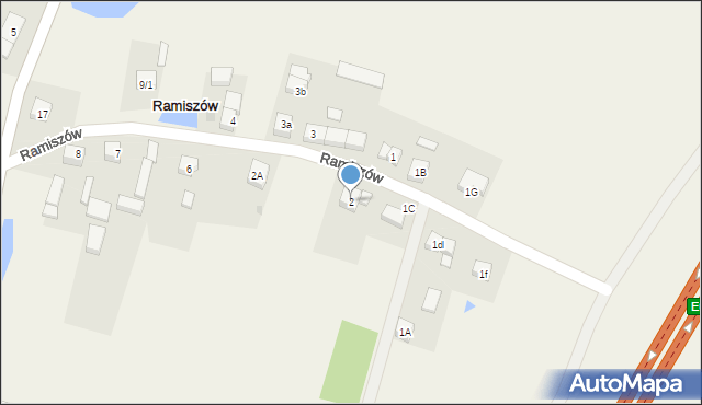 Ramiszów, Ramiszów, 2, mapa Ramiszów