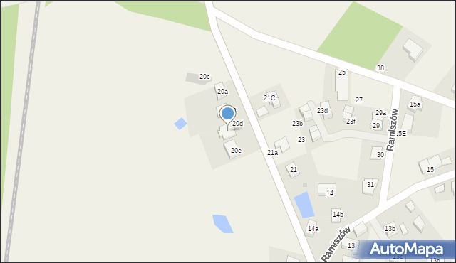 Ramiszów, Ramiszów, 21d, mapa Ramiszów