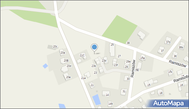 Ramiszów, Ramiszów, 25f, mapa Ramiszów