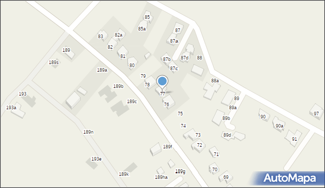 Ramiszów, Ramiszów, 77, mapa Ramiszów