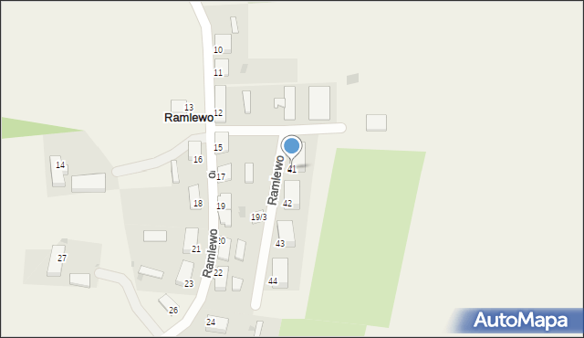 Ramlewo, Ramlewo, 41, mapa Ramlewo