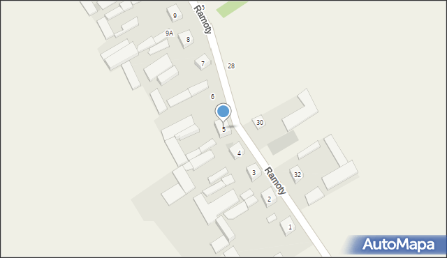 Ramoty, Ramoty, 5, mapa Ramoty