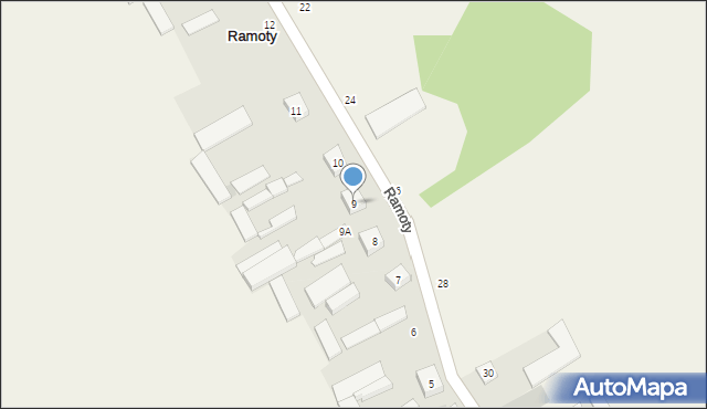 Ramoty, Ramoty, 9, mapa Ramoty