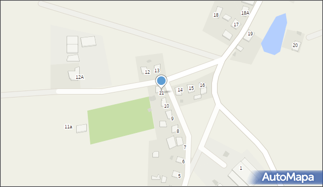 Ramsowo, Ramsowo, 11, mapa Ramsowo