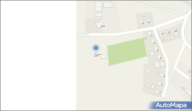 Ramsowo, Ramsowo, 11a, mapa Ramsowo