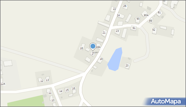 Ramsowo, Ramsowo, 17, mapa Ramsowo