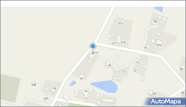 Ramsowo, Ramsowo, 45, mapa Ramsowo