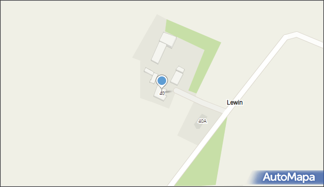 Ramutowo, Ramutowo, 40, mapa Ramutowo