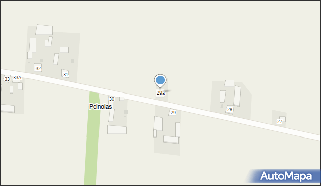 Ranachów B, Ranachów B, 29a, mapa Ranachów B