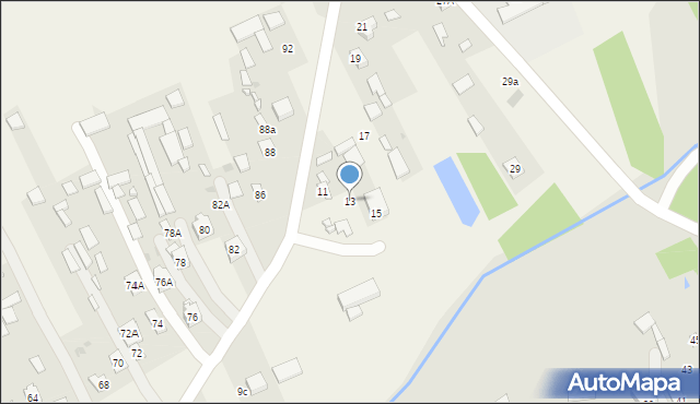 Rankowskie, Rankowskie, 13, mapa Rankowskie