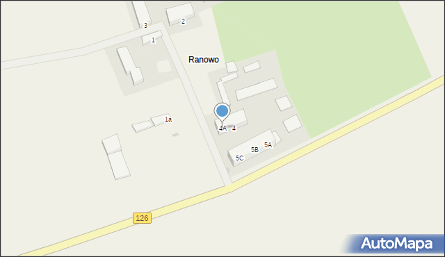 Ranowo, Ranowo, 4A, mapa Ranowo