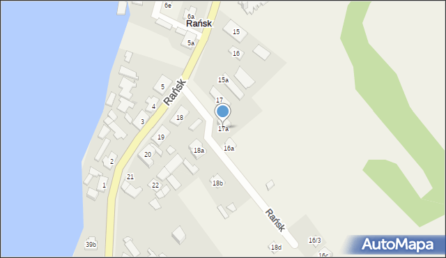 Rańsk, Rańsk, 17a, mapa Rańsk