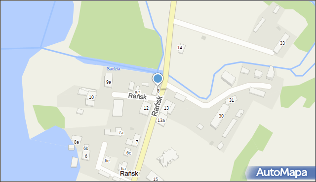 Rańsk, Rańsk, 8, mapa Rańsk