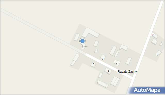 Rapaty-Żachy, Rapaty-Żachy, 4, mapa Rapaty-Żachy