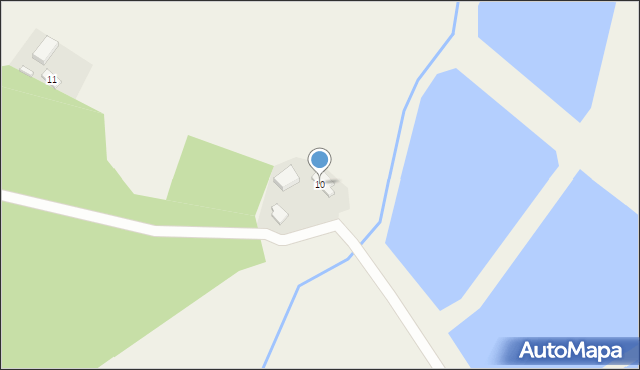 Rąpin, Rąpin, 10, mapa Rąpin