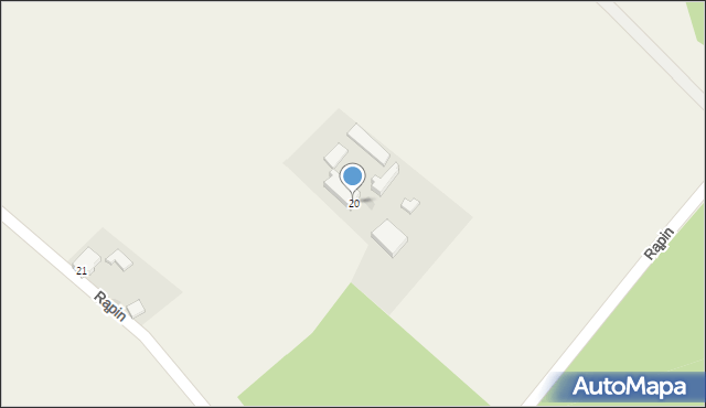 Rąpin, Rąpin, 20, mapa Rąpin