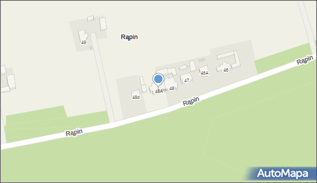 Rąpin, Rąpin, 48A, mapa Rąpin