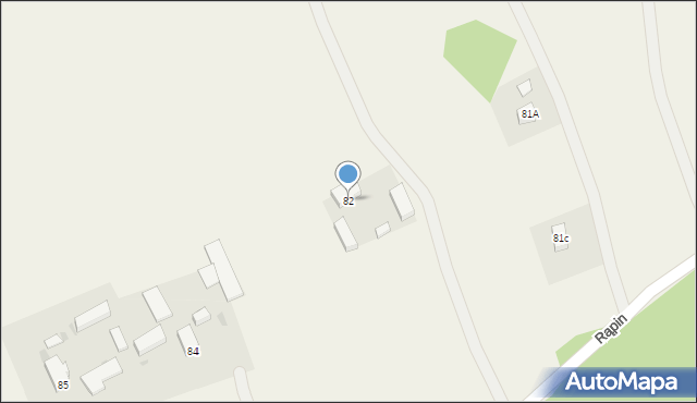 Rąpin, Rąpin, 82, mapa Rąpin