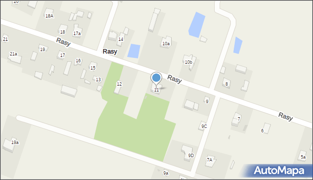 Rasy, Rasy, 11, mapa Rasy