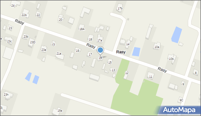 Rasy, Rasy, 16, mapa Rasy