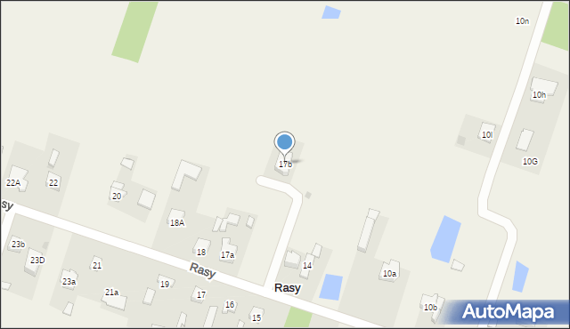 Rasy, Rasy, 17b, mapa Rasy
