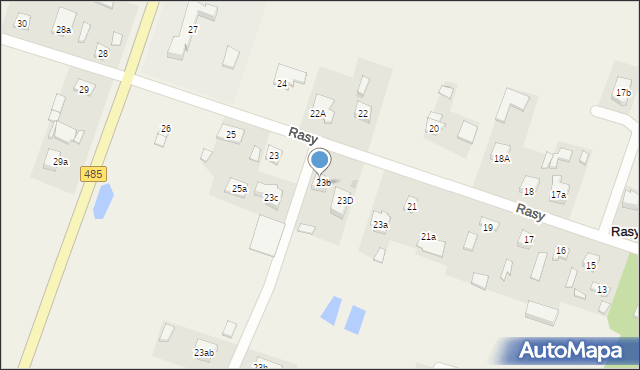 Rasy, Rasy, 27a, mapa Rasy