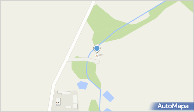 Raszewo Dworskie, Raszewo Dworskie, 21, mapa Raszewo Dworskie