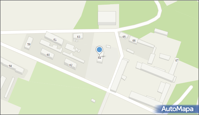 Raszewy, Raszewy, 64, mapa Raszewy