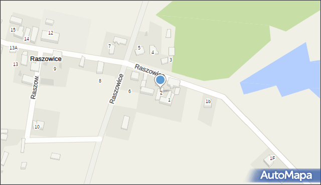 Raszowice, Raszowice, 2, mapa Raszowice