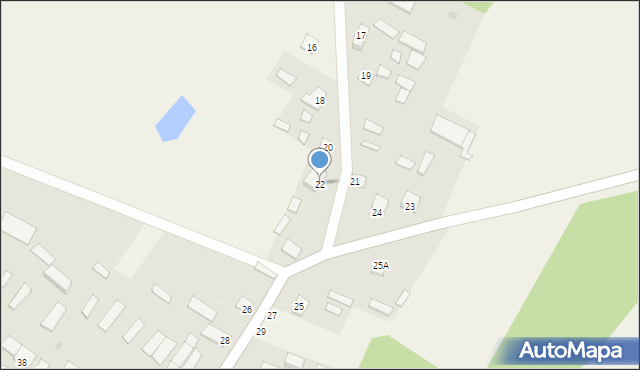 Raszujka, Raszujka, 22, mapa Raszujka