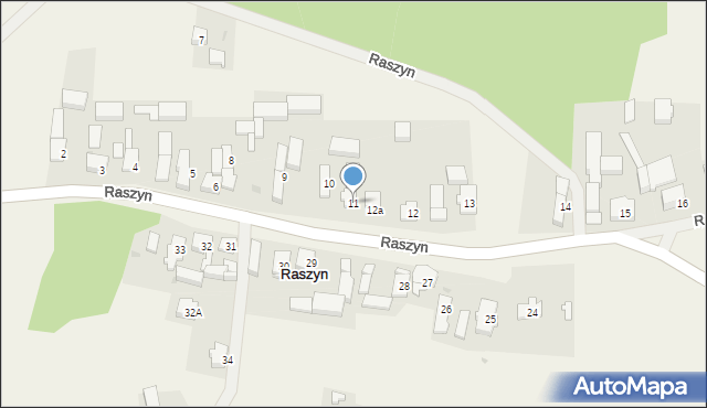 Raszyn, Raszyn, 11, mapa Raszyn