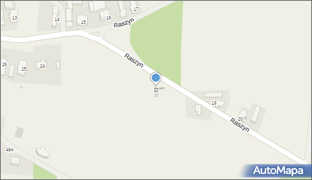 Raszyn, Raszyn, 22, mapa Raszyn