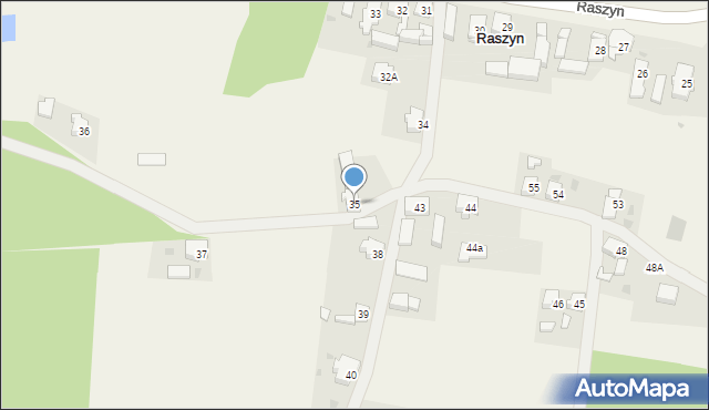 Raszyn, Raszyn, 35, mapa Raszyn