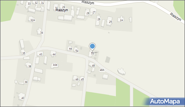 Raszyn, Raszyn, 53, mapa Raszyn