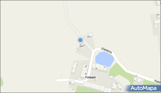 Ratajno, Ratajno, 19A, mapa Ratajno