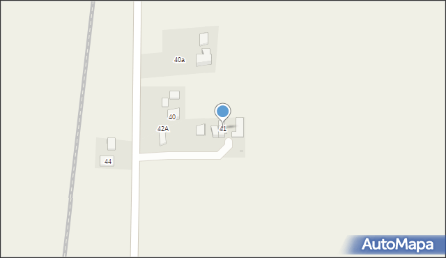 Ratajów, Ratajów, 41, mapa Ratajów