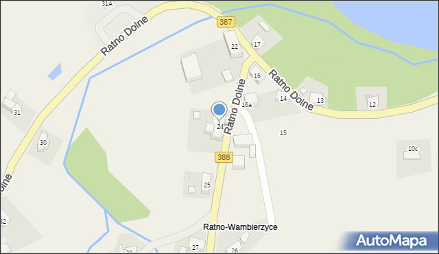 Ratno Dolne, Ratno Dolne, 24, mapa Ratno Dolne