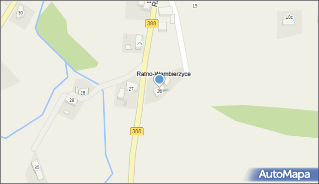Ratno Dolne, Ratno Dolne, 26, mapa Ratno Dolne