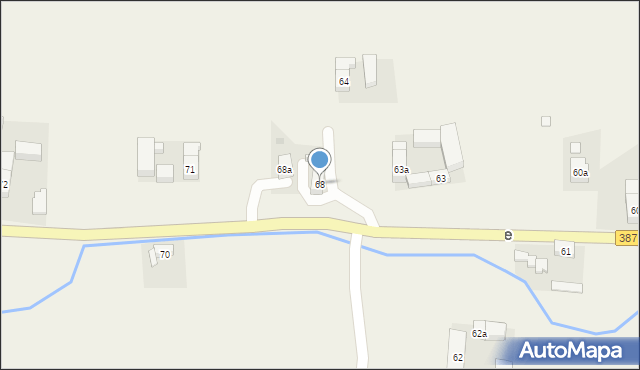 Ratno Dolne, Ratno Dolne, 68, mapa Ratno Dolne