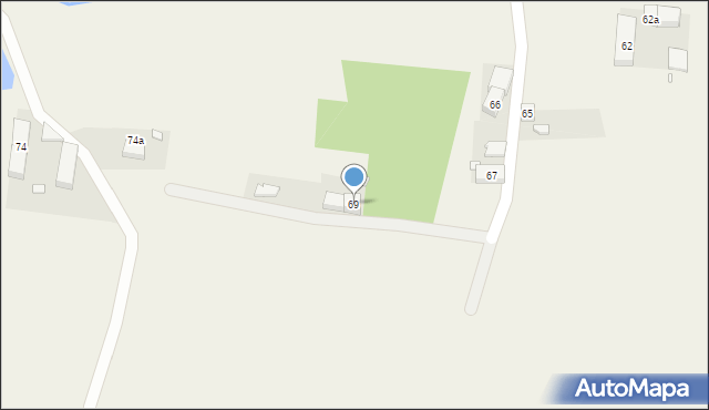 Ratno Dolne, Ratno Dolne, 69, mapa Ratno Dolne