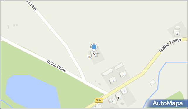 Ratno Dolne, Ratno Dolne, 6a, mapa Ratno Dolne