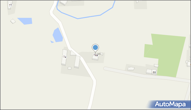 Ratno Dolne, Ratno Dolne, 74a, mapa Ratno Dolne