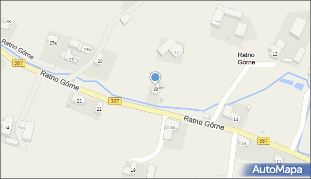 Ratno Górne, Ratno Górne, 18, mapa Ratno Górne
