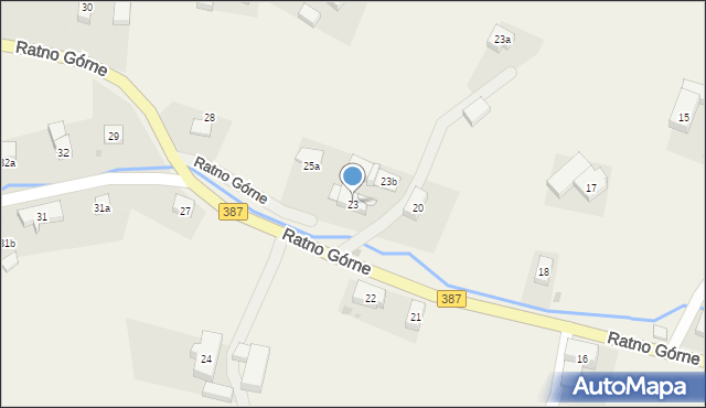 Ratno Górne, Ratno Górne, 23, mapa Ratno Górne